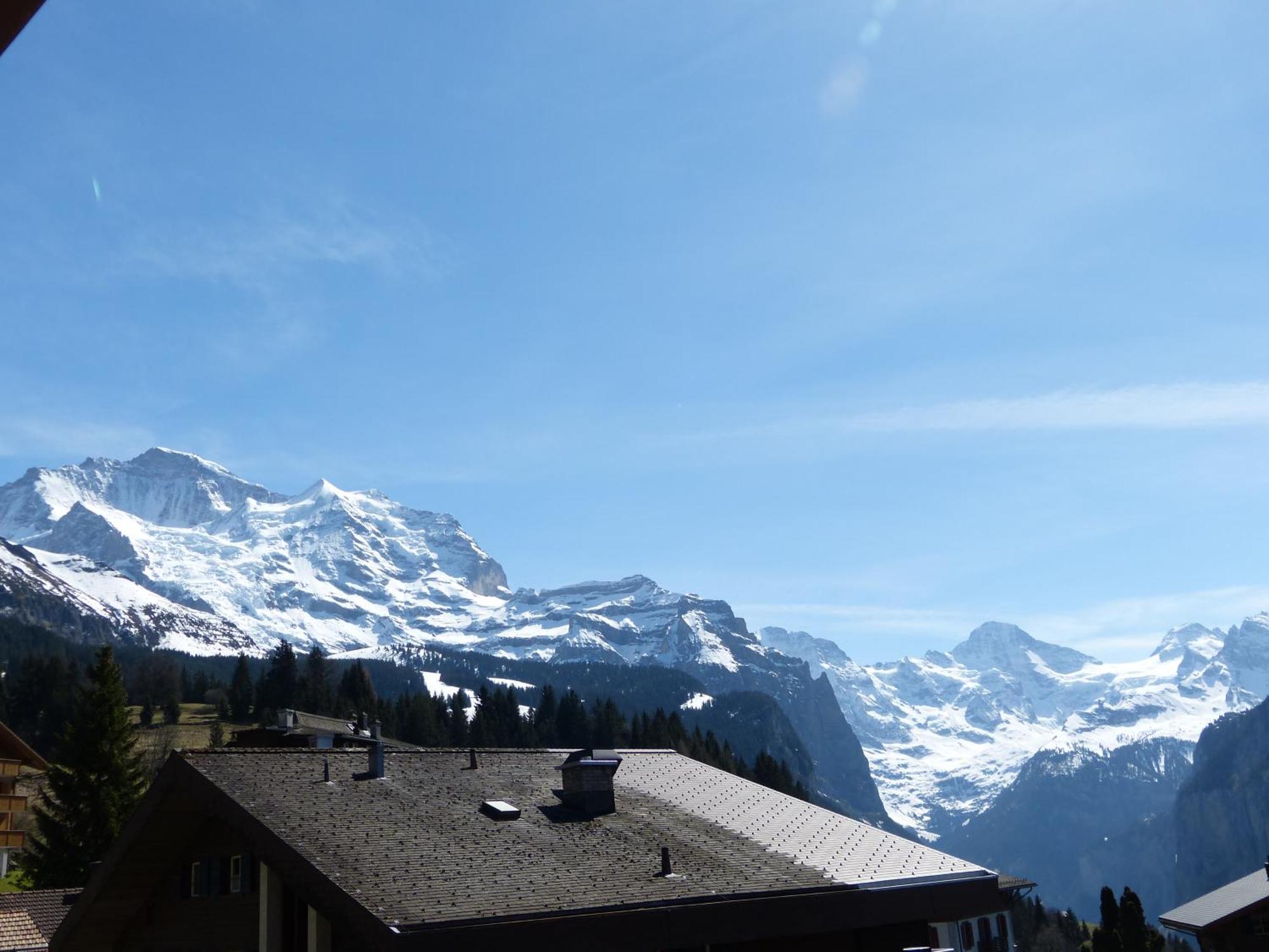 Chalet Bella Vista 6 Wengen Kültér fotó